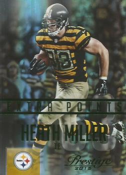 2015 Panini Prestige - Extra Points Green #79 Heath Miller Front