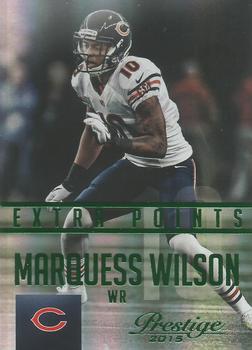 2015 Panini Prestige - Extra Points Green #82 Marquess Wilson Front