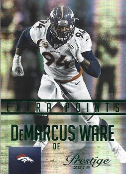 2015 Panini Prestige - Extra Points Green #163 DeMarcus Ware Front