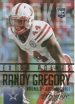 2015 Panini Prestige - Extra Points Green #277 Randy Gregory Front