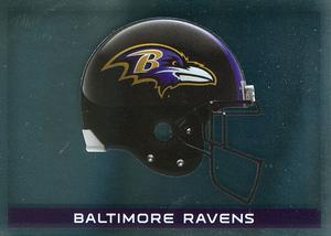 2015 Panini Stickers #71 Baltimore Ravens Helmet Front