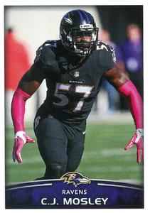2015 Panini Stickers #81 C.J. Mosley Front