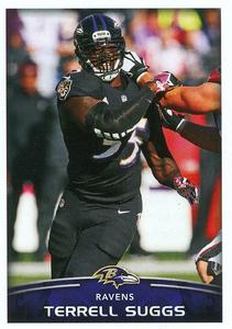 2015 Panini Stickers #82 Terrell Suggs Front