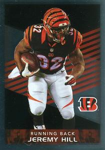 2015 Panini Stickers #86 Jeremy Hill Front