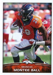 2015 Panini Stickers #184 Montee Ball Front