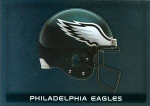 2015 Panini Stickers #260 Philadelphia Eagles Helmet Front