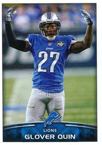 2015 Panini Stickers #313 Glover Quin Front