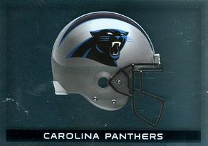 2015 Panini Stickers #354 Carolina Panthers Helmet Front