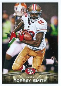 2015 Panini Stickers #430 Torrey Smith Front
