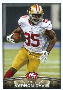 2015 Panini Stickers #431 Vernon Davis Front