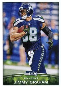 2015 Panini Stickers #444 Jimmy Graham Front