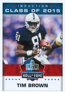 2015 Panini Stickers #459 Tim Brown Front