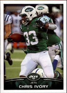 2015 Panini Stickers #62 Chris Ivory Front