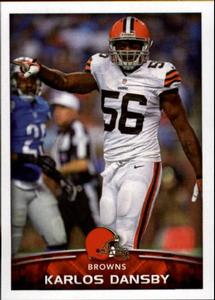 2015 Panini Stickers #106 Karlos Dansby Front