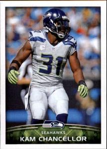 2015 Panini Stickers #449 Kam Chancellor Front
