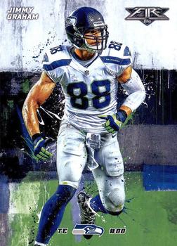 2015 Topps Fire #14 Jimmy Graham Front