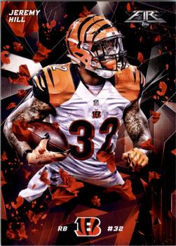 2015 Topps Fire #52 Jeremy Hill Front
