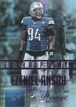 2015 Panini Prestige - Extra Points Purple #92 Ezekiel Ansah Front