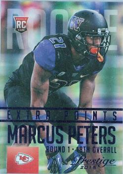 2015 Panini Prestige - Extra Points Purple #265 Marcus Peters Front