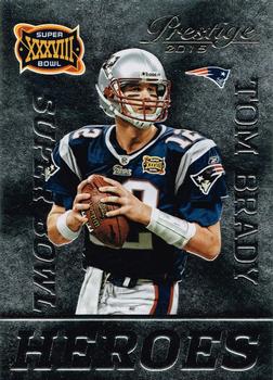 2015 Panini Prestige - Super Bowl Heroes #15 Tom Brady Front