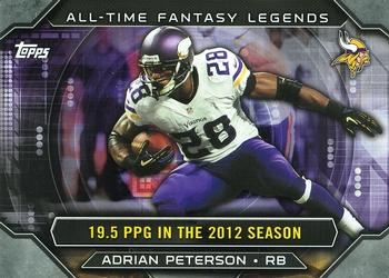 2015 Topps - All-Time Fantasy Legends #ATFL-AP Adrian Peterson Front