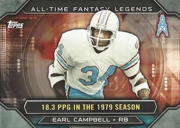 2015 Topps - All-Time Fantasy Legends #ATFL-EC Earl Campbell Front