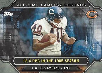 2015 Topps - All-Time Fantasy Legends #ATFL-GS Gale Sayers Front