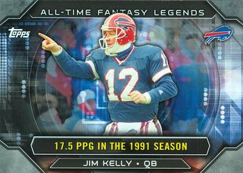 2015 Topps - All-Time Fantasy Legends #ATFL-JK Jim Kelly Front