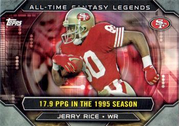 2015 Topps - All-Time Fantasy Legends #ATFL-JR Jerry Rice Front