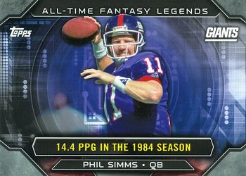 2015 Topps - All-Time Fantasy Legends #ATFL-PS Phil Simms Front