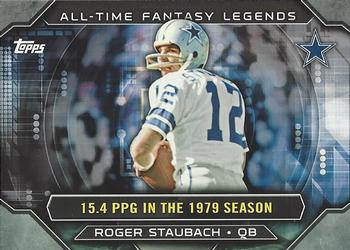 2015 Topps - All-Time Fantasy Legends #ATFL-RS Roger Staubach Front