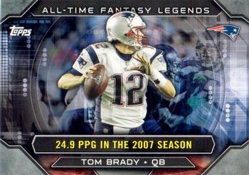 2015 Topps - All-Time Fantasy Legends #ATFL-TBRA Tom Brady Front
