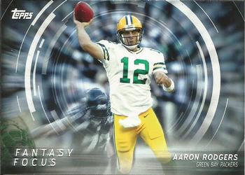 2015 Topps - Fantasy Focus #FF-AR Aaron Rodgers Front