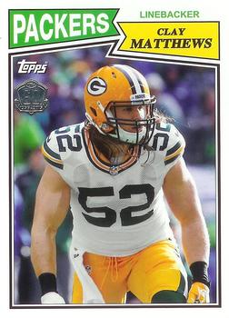 2015 Topps - 60th Anniversary #T60-CM Clay Matthews Front