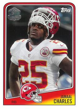 2015 Topps - 60th Anniversary #T60-JC Jamaal Charles Front