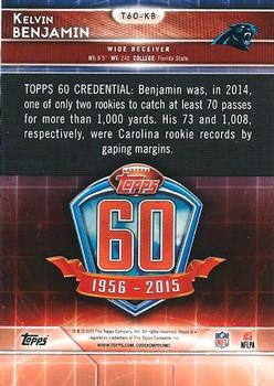 2015 Topps - 60th Anniversary #T60-KB Kelvin Benjamin Back