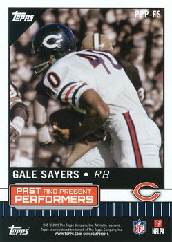 2015 Topps - Past and Present Performers #PPP-FS Matt Forté / Gale Sayers Back