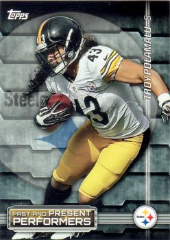 2015 Topps - Past and Present Performers #PPP-PG Troy Polamalu / Joe Greene Front