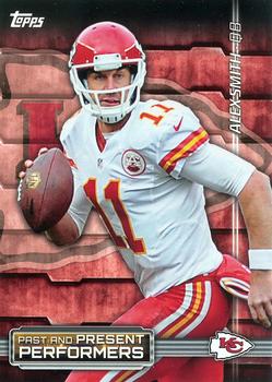2015 Topps - Past and Present Performers #PPP-SD Alex Smith / Len Dawson Front