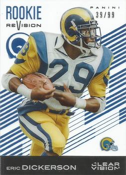 2015 Panini Clear Vision - Blue #99 Eric Dickerson Front