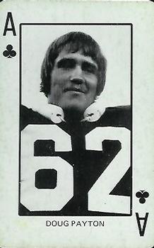 1974 Colorado Buffaloes Playing Cards #A♣ Doug Payton Front