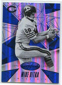 2015 Panini Certified - Mirror Blue #116 Mike Ditka Front