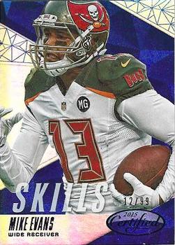 2015 Panini Certified - Skills - Mirror Blue #SK5 Mike Evans Front