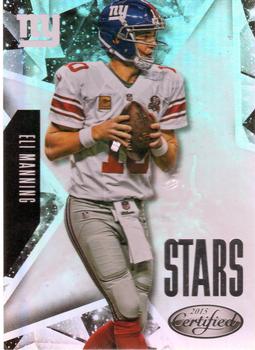 2015 Panini Certified - Stars #S16 Eli Manning Front