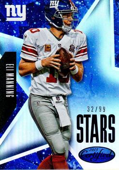 2015 Panini Certified - Stars - Mirror Blue #S16 Eli Manning Front