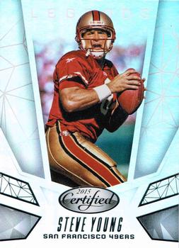 2015 Panini Certified - Legends #CL7 Steve Young Front