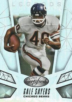 2015 Panini Certified - Legends #CL10 Gale Sayers Front