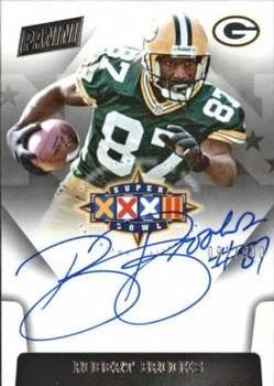 2015 Panini Certified - Super Bowl Signatures #SBXXXII-RB Robert Brooks Front