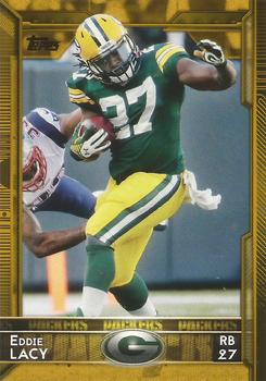2015 Topps - Gold #10 Eddie Lacy Front