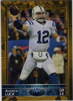 2015 Topps - Gold #160 Andrew Luck Front